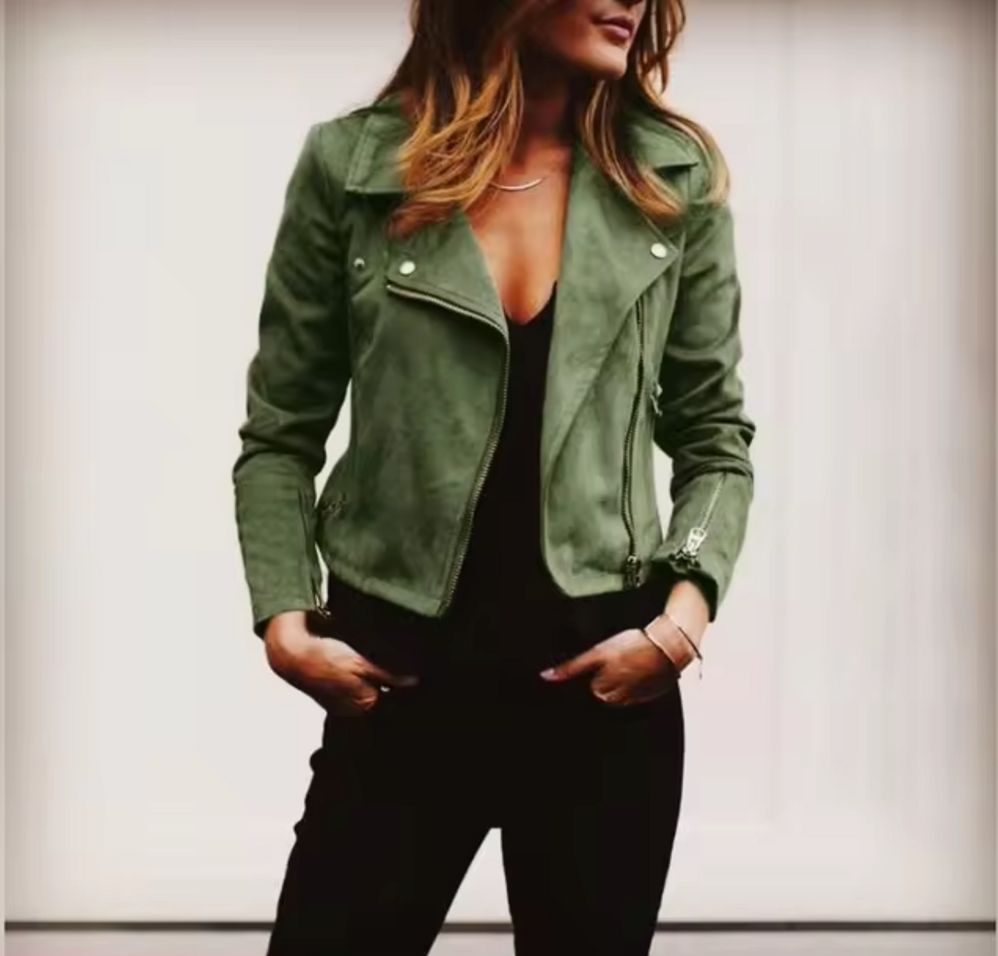 WW | Short Suede Jacket