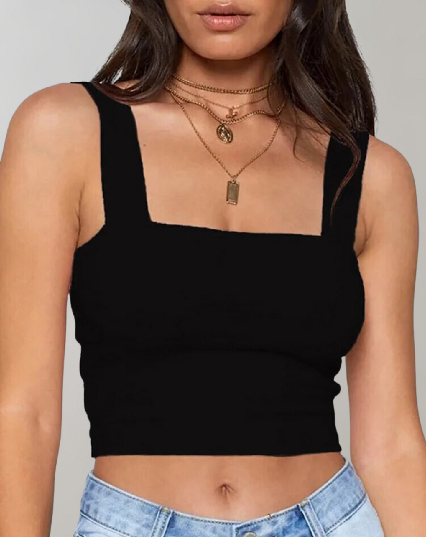 WW - Women's Cut-Out Crop Top