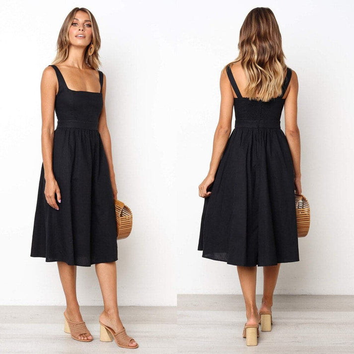 WW | Elegant Sleeveless Dress for Summer