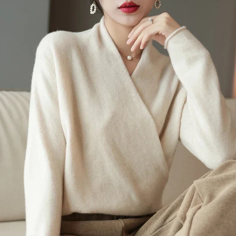 WW | V-Ausschnitt Pullover