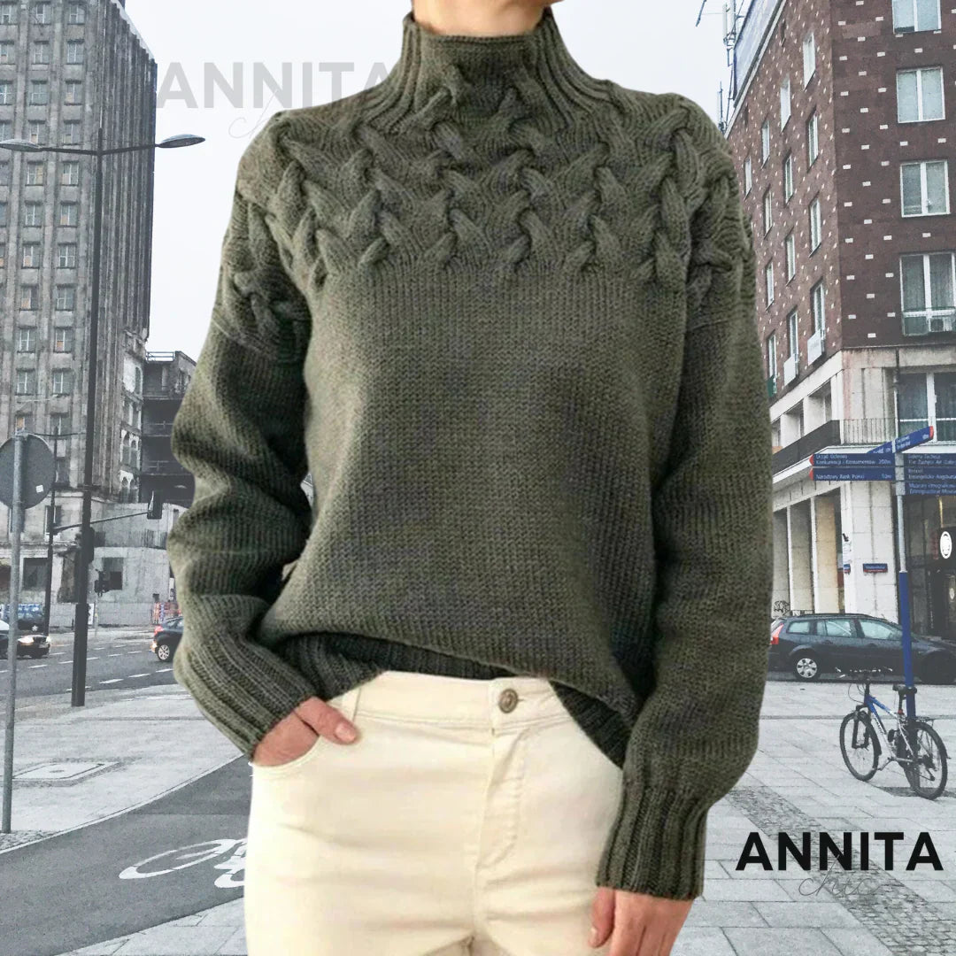 WW | Baumwoll Rollkragenpullover Für Damen - Perfekt für lässige Tage
