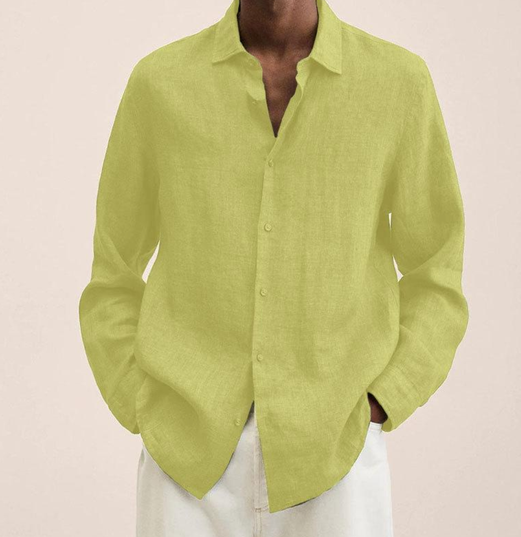 WW | Men's Linen Shirt Stylish Summer Shirt For Men