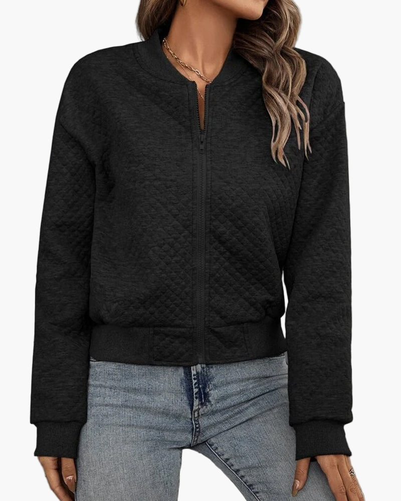 WW | Bomberjacke Stepp-Design Modern Freizeit Übergangsjacke