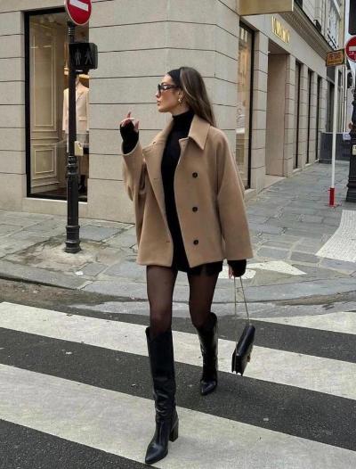WW | Moderne Jacke mit Knöpfen für Damen, schick und bequem
