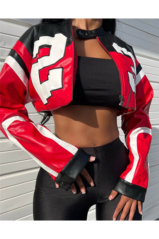 WW | Biker Faux Leather Jacket