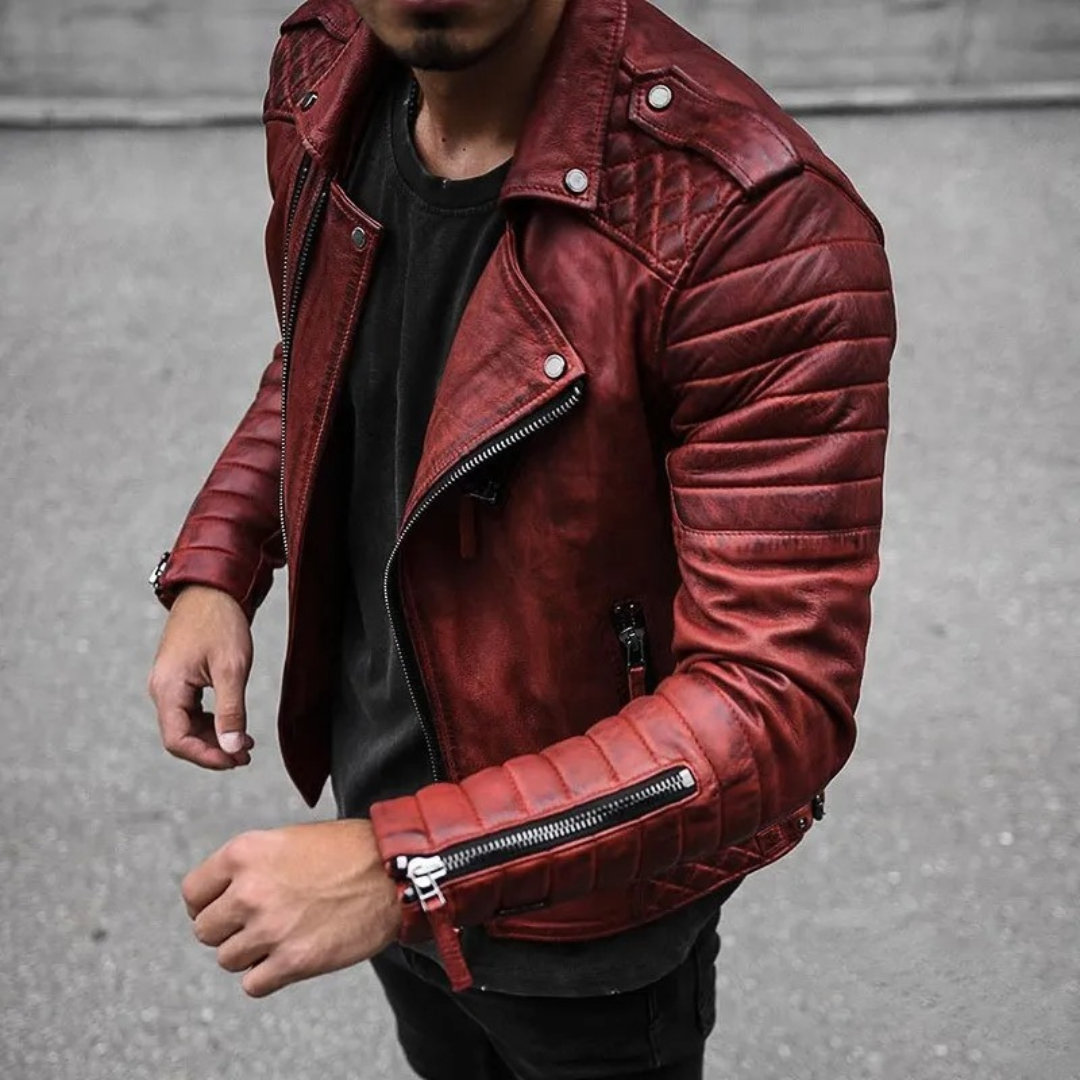 WW | Premium Wasserdichte Motorradjacke Für Herren
