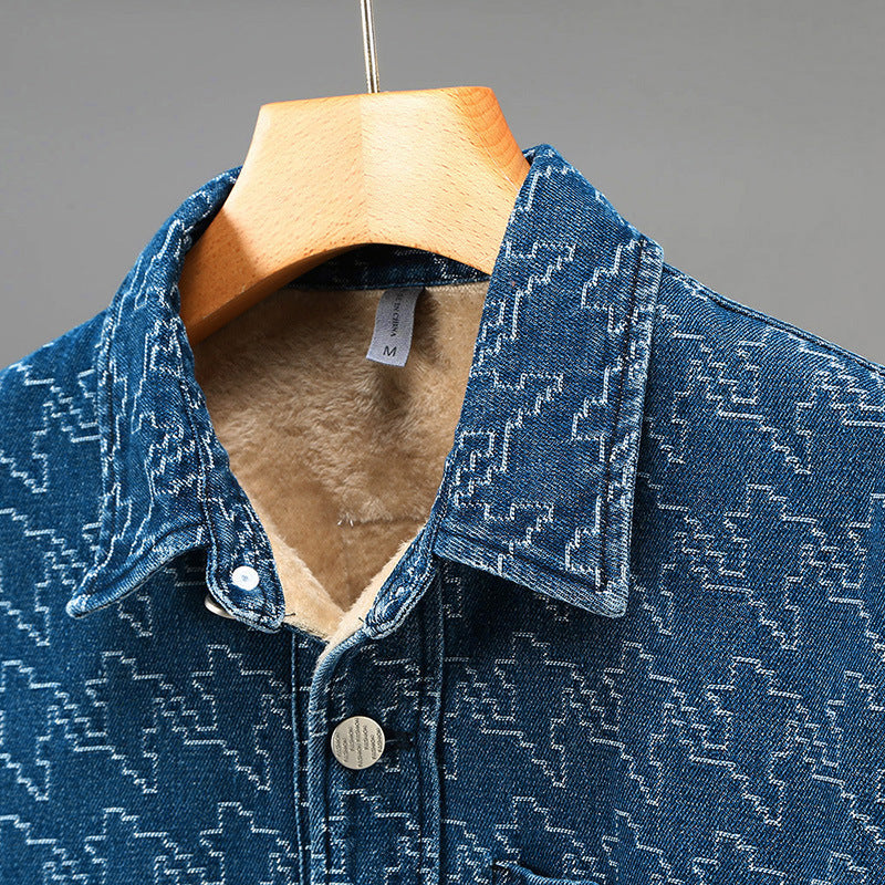 WW | Herren Freizeitjacke - Gemustertes Design