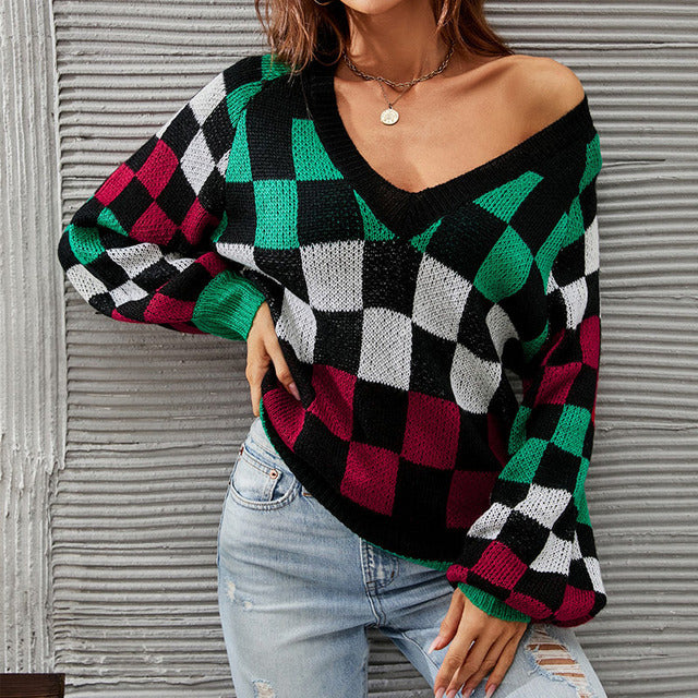WW | Contrasting check pattern