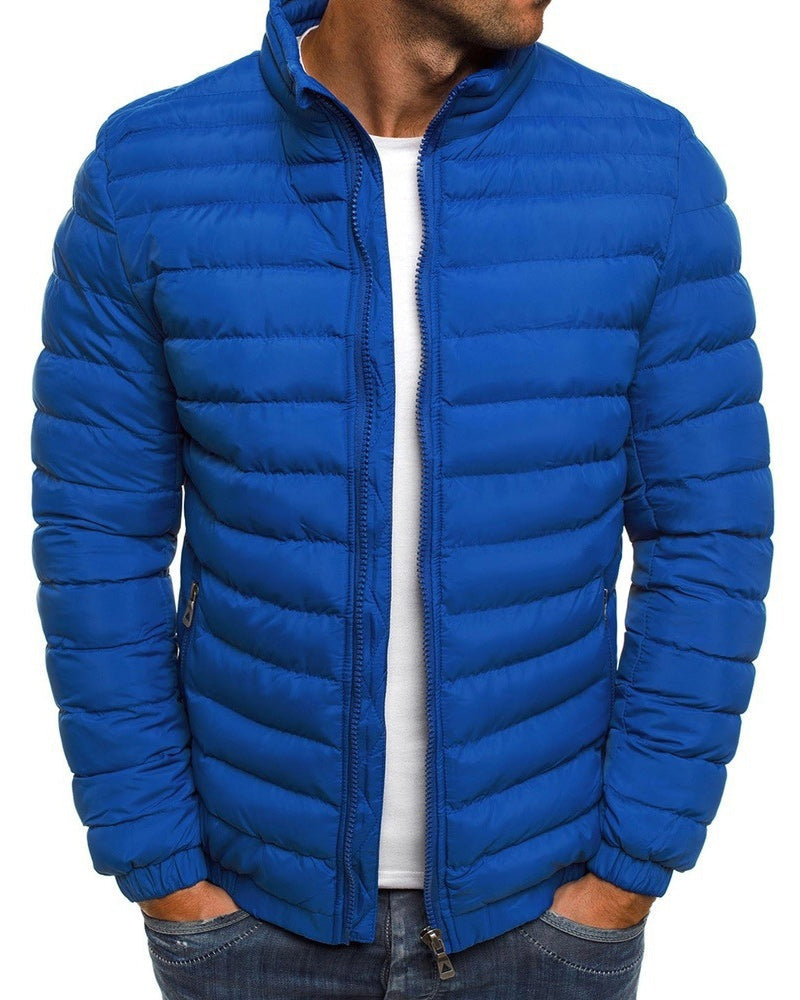 WW | Einfarbige Jacke mit hohem Kragen in verschiedenen Farben