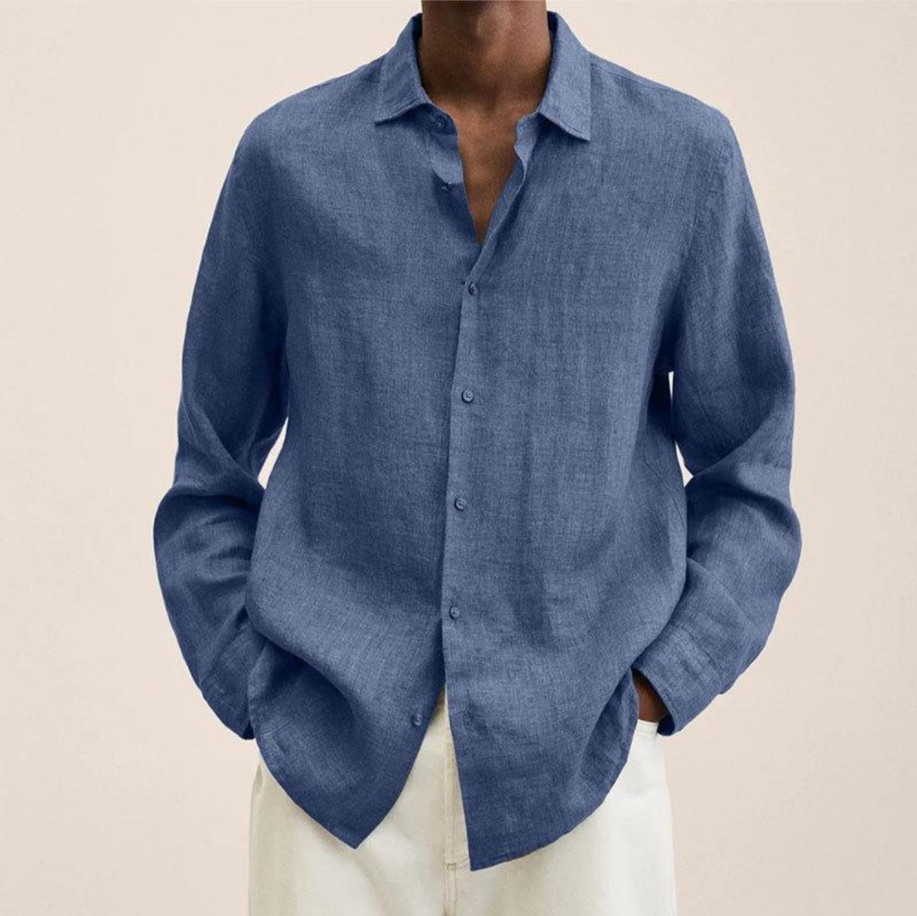 WW | Men's Long Linen Shirt