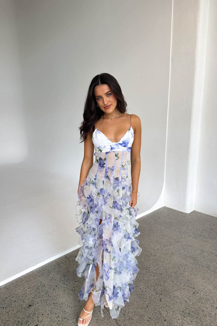 Elora™ | Embroidered Maxi Dress