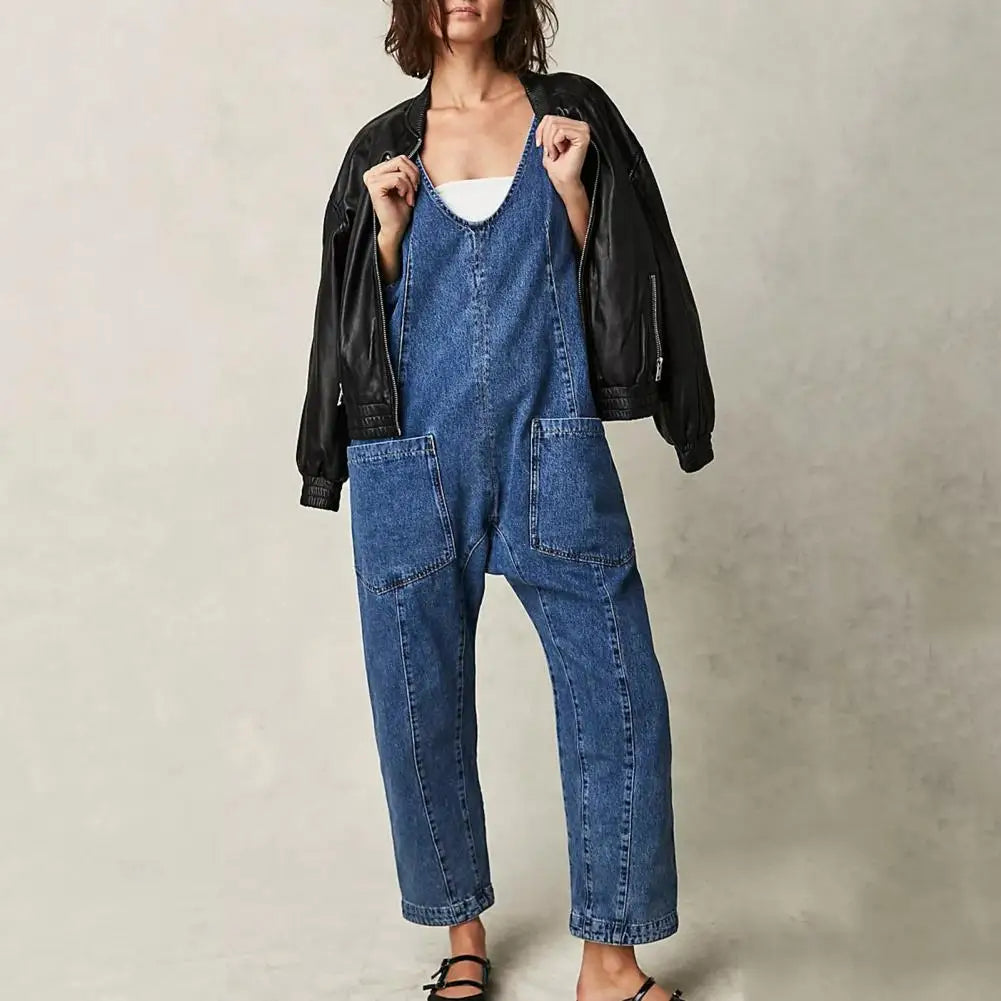 WW | Stylish Denim Jumpsuit