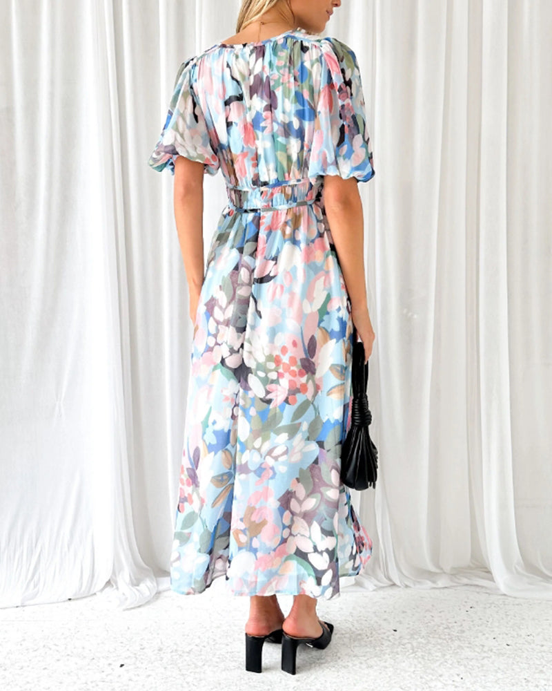 WW | Elegant Floral Maxi for Women