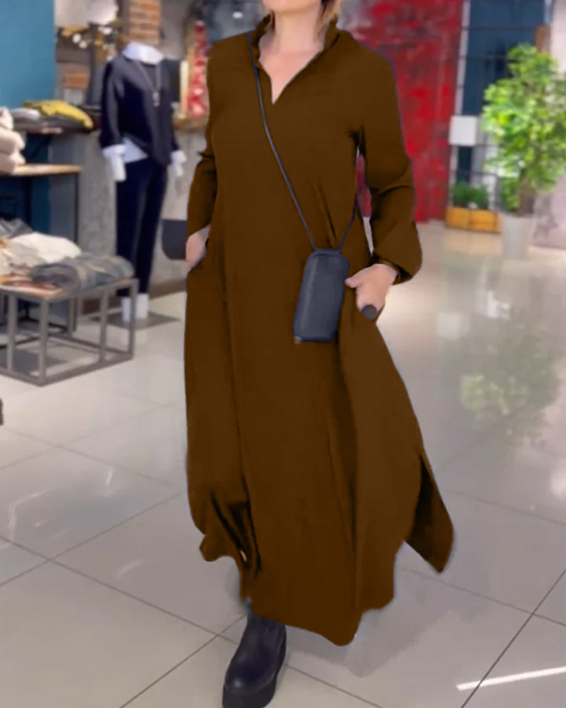 Brandy - Comfortable Dress with Slits
