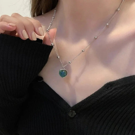 WW | Heart Pendant Necklace For Women