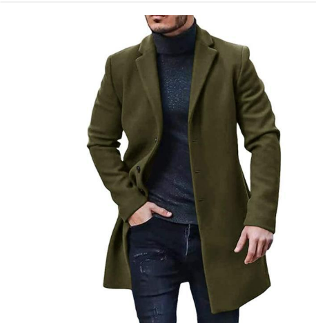 WW | Slim Long Coat for the Modern Man