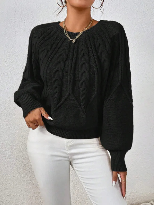 WW | Kabelstrickpullover