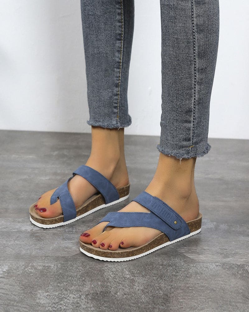 WW | Bequeme Ledersandalen