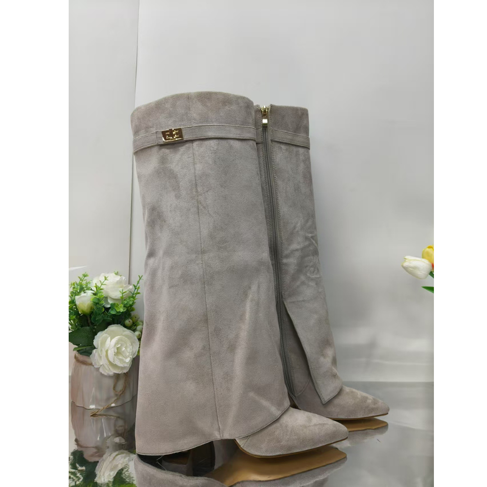 WW | Stylish Black Boots for Everyday Comfort – Versatile Synthetic Leather Footwear