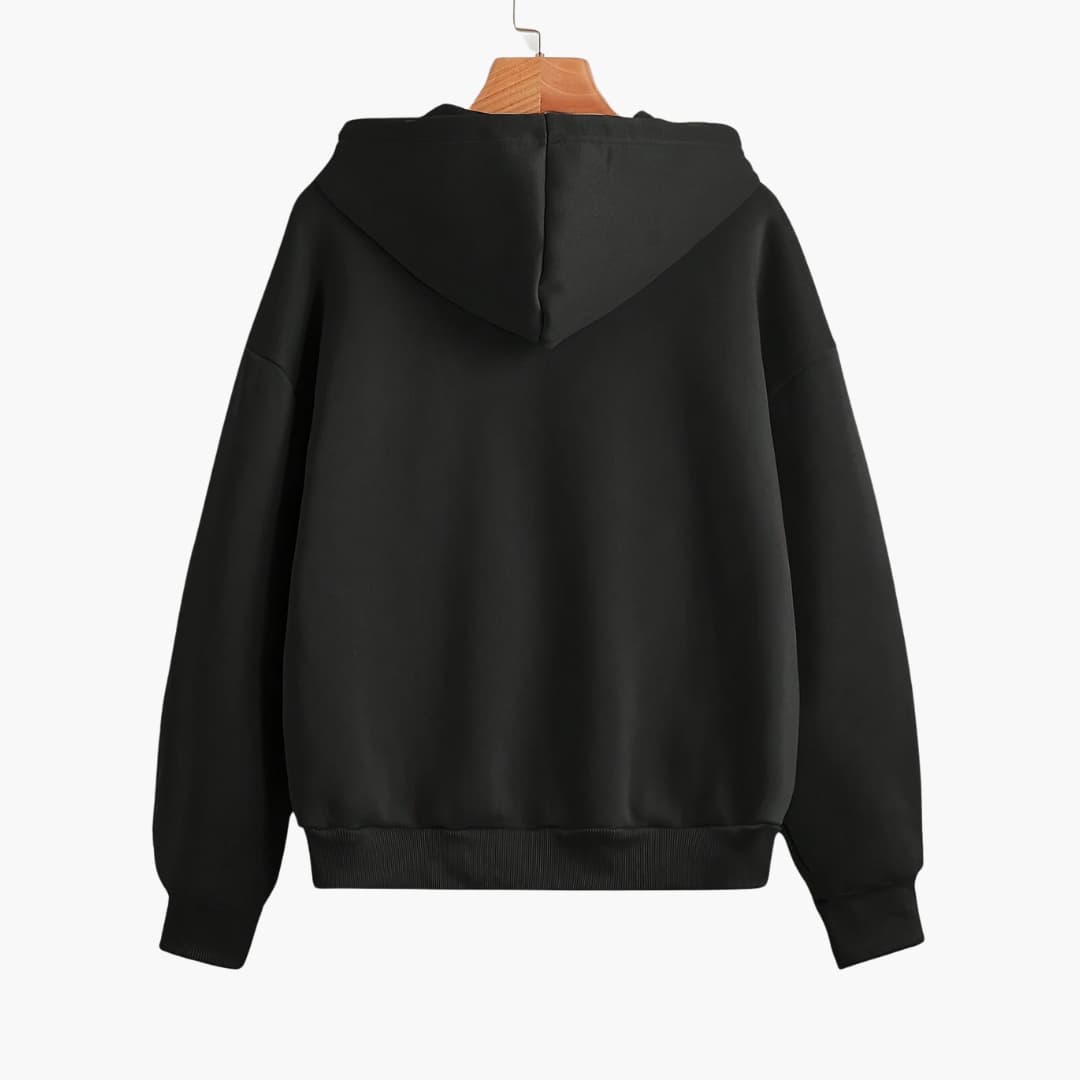 WW | Women's Plain Zip-Up Hoodie