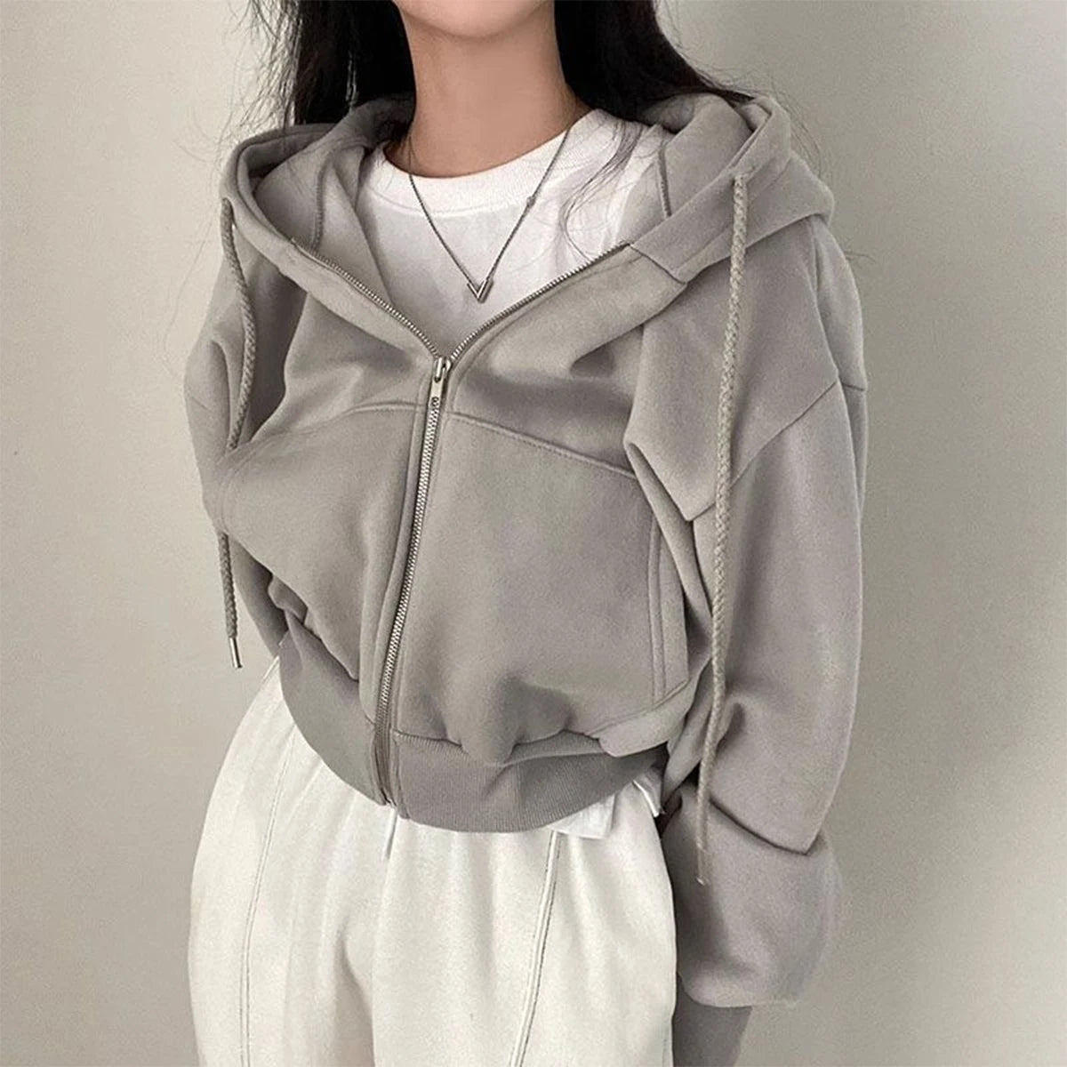 WW | Stylish Short Hoodie