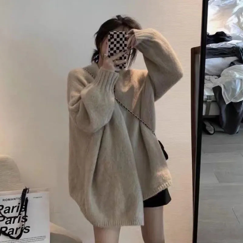 WW | Gemütlicher Oversize-Strickcardigan mit Knopfverschluss