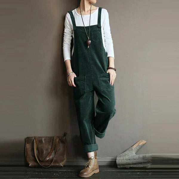 WW | Casual Corduroy Jumpsuit Design