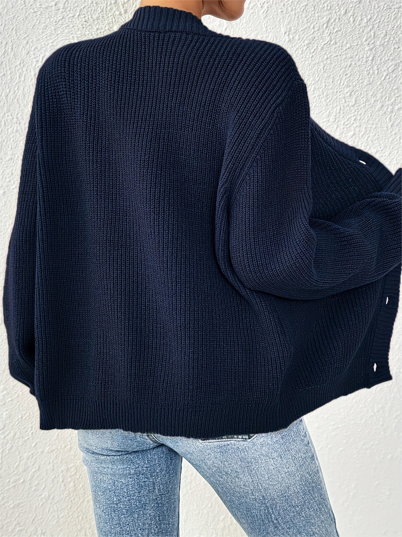 WW | Warm Cotton Knit Cardigan for Women - Perfect for Casual Days