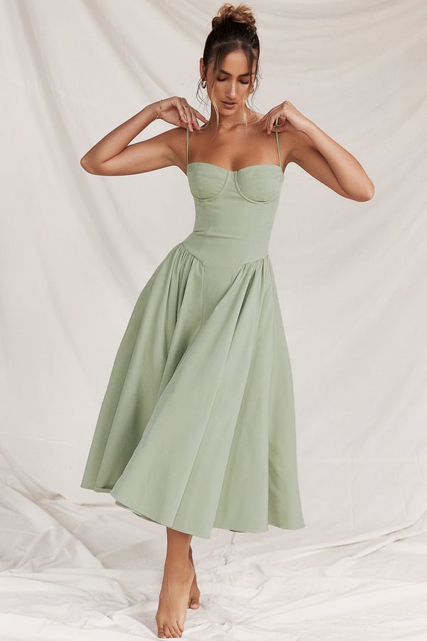 Michaela - Sleeveless Midi Dress