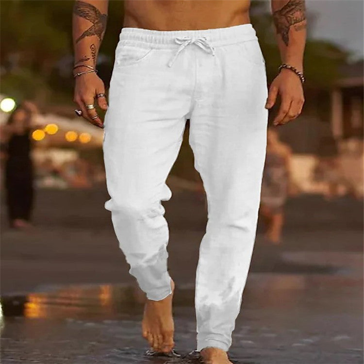 WW | Lässige Leinenhose Für Herren