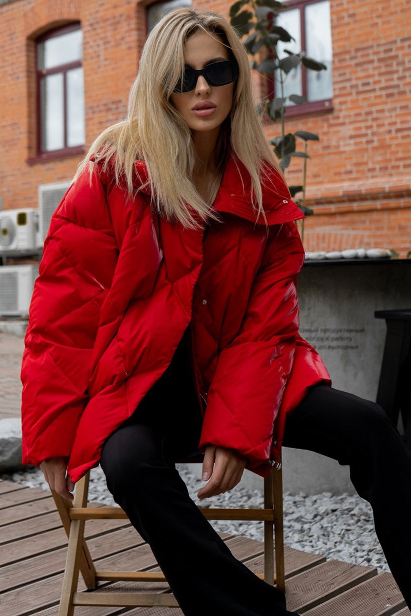 WW | Passform gesteppte Baumwolljacke