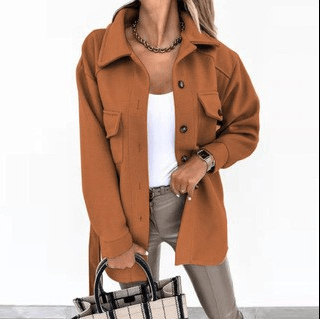 WW | Shacket - Trendy Schicht-Stück - Weiche Baumwollmischung - Lässige Alltagskleidung