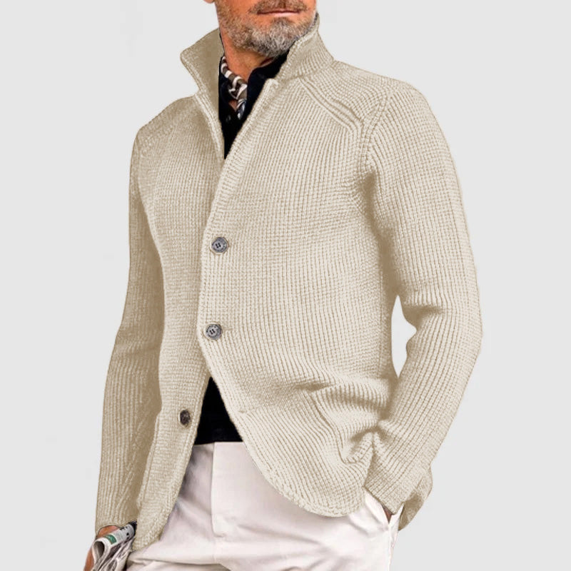 WW | Herren Freizeitjacke mit Knöpfen - Lange Ärmel
