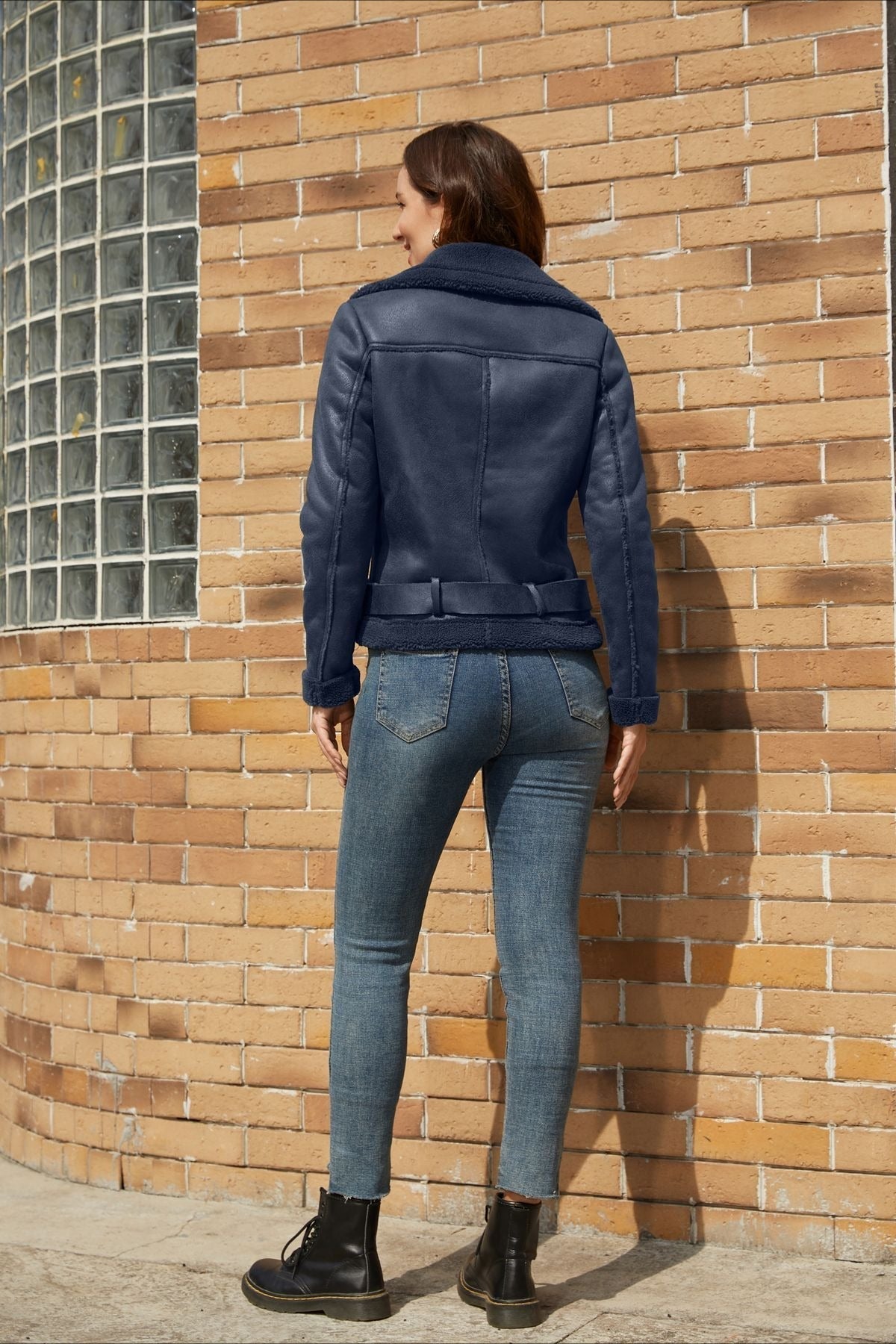 WW | Lined Suede Belted Jacket