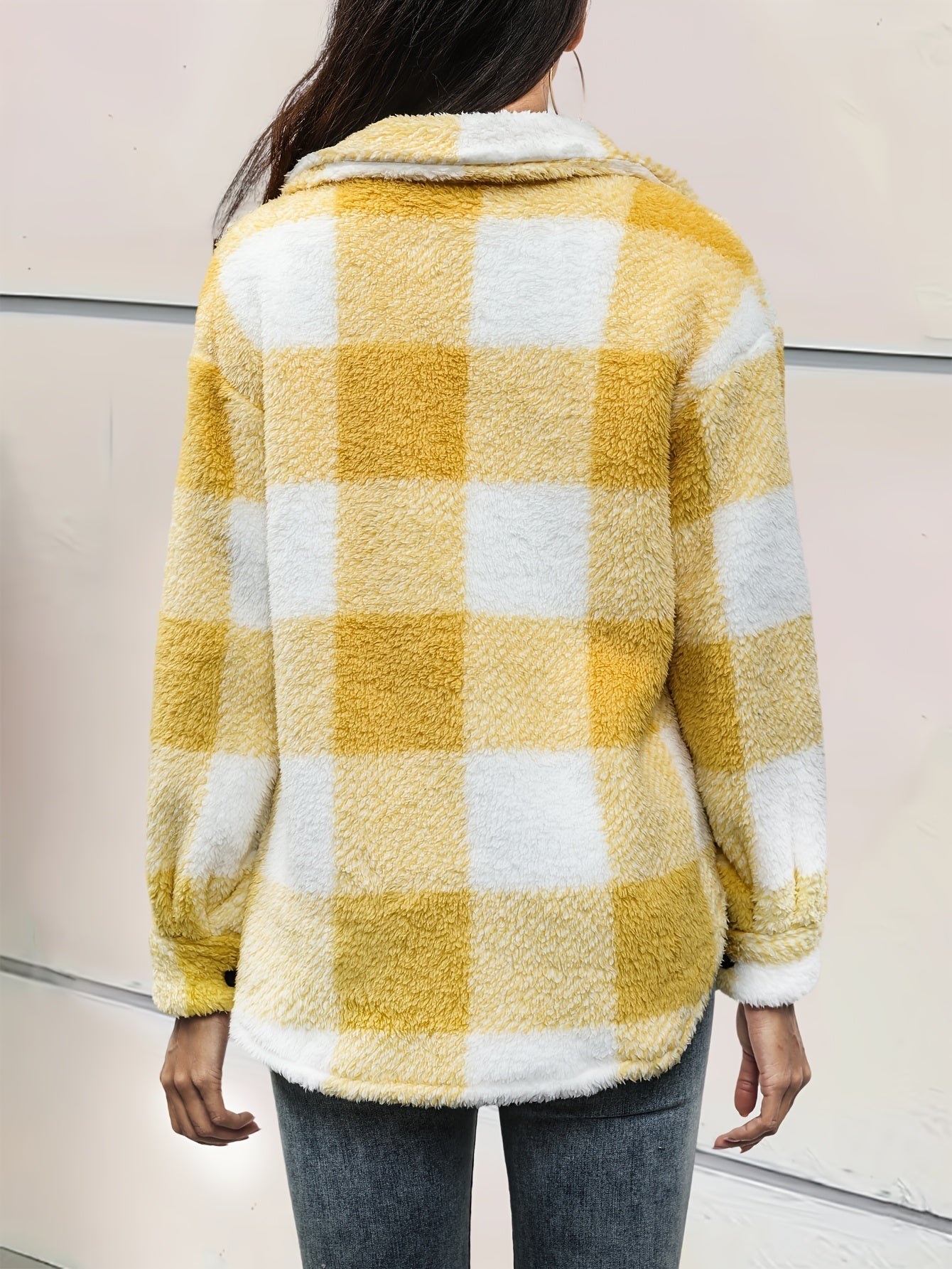 WW | Fleece Übergroße Jacke