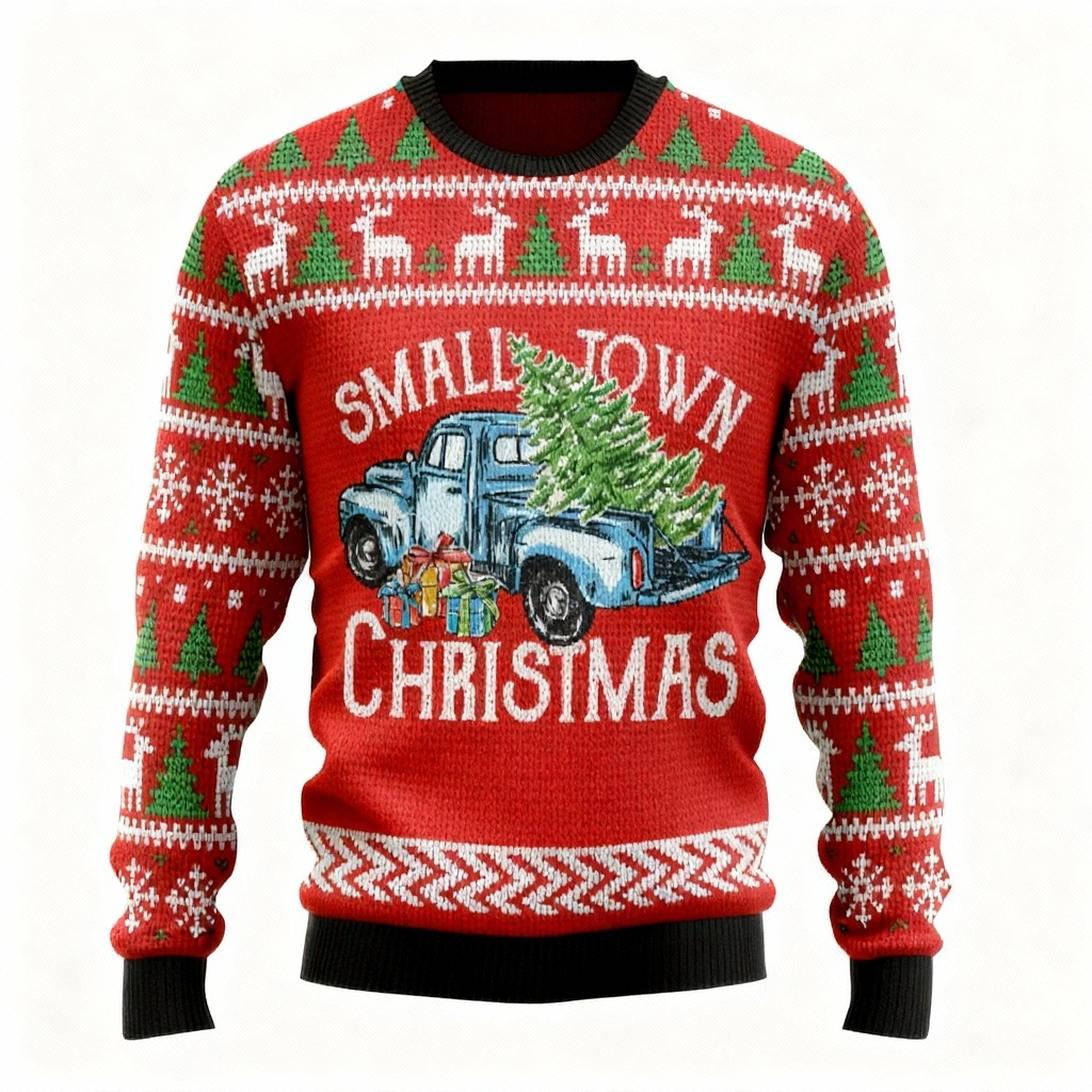 WW | Xmas Auto Druck Hässlicher Weihnachtspullover Geschenk - Best Lustiges Feiertagsgeschenk