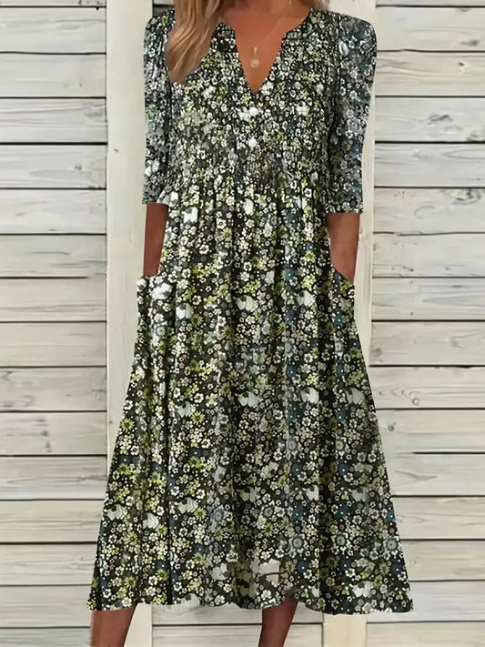 WW | Beautiful pleated maxi dress