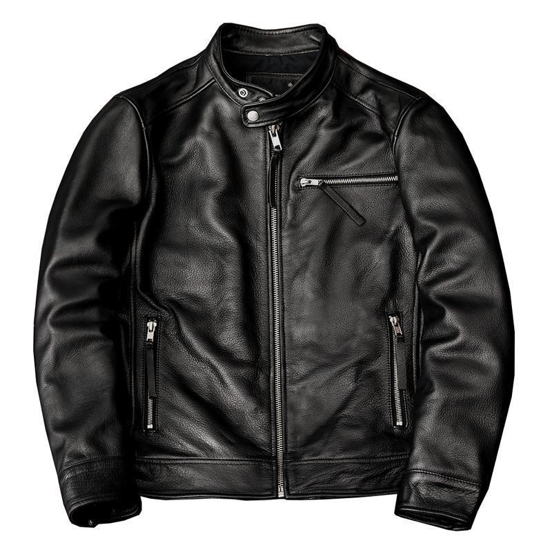 WW | Herren Leder Bomberjacke