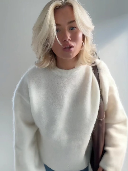 WW | Cozy soft mohair knit sweater
