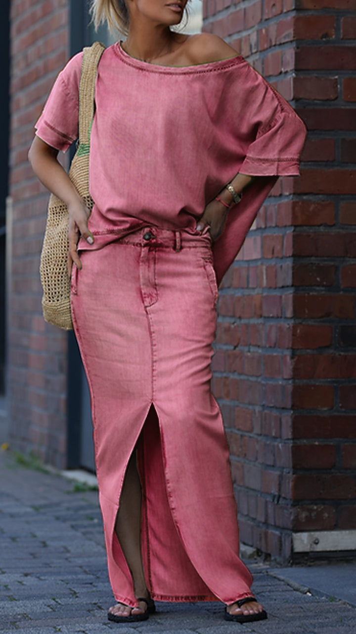 Amora™ | Casual Denim Suit