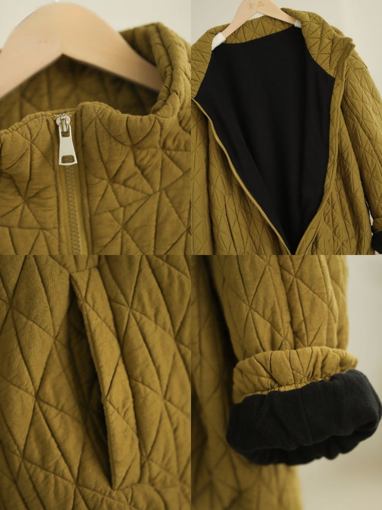 WW | Structured jacket with stand-up collar and side pockets
