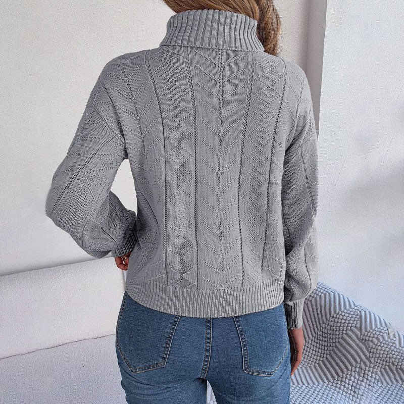 WW | Bequemer Strickpullover mit Klassischem Stil