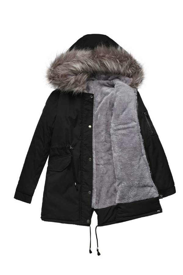 WW | Winter warmer Fleece Coat with Quilted Cotton Jacket