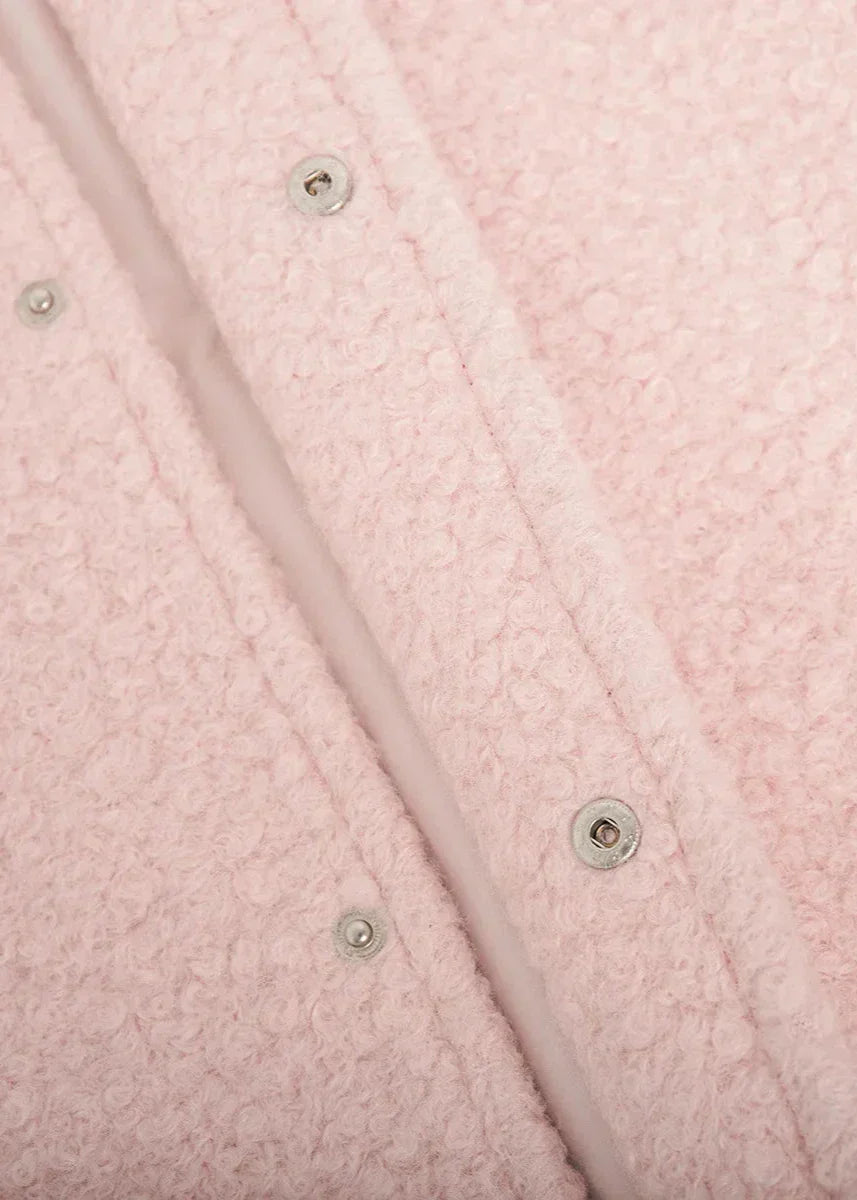 WW | Rosa Drop Shoulder Stehkragenjacke