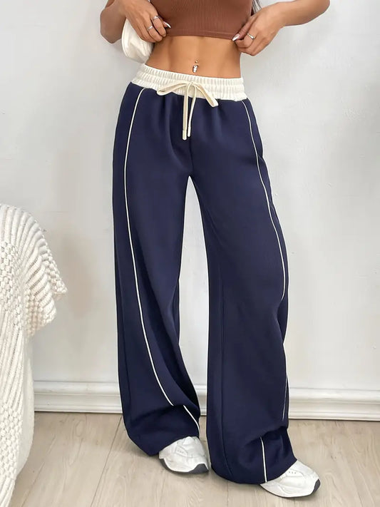 WW | Dehnbare Jogginghose mit weitem Bein