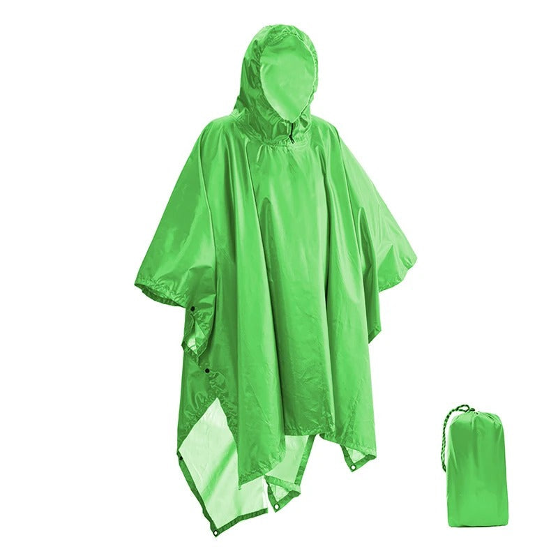 WW | Waterproof Poncho Backpack Cover for Hiking