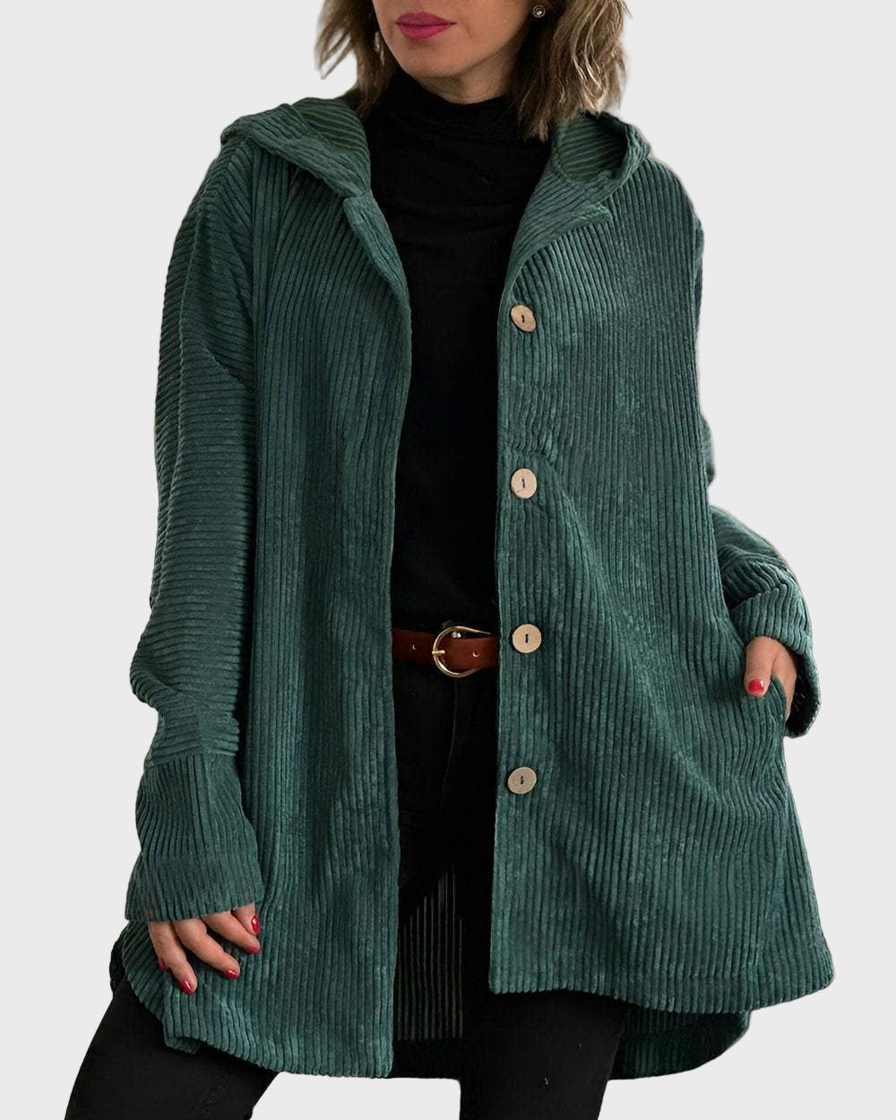 WW | Jacket with Hood and Buttons