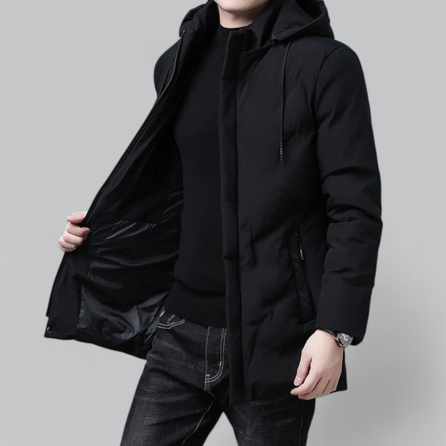 WW | Men's Hooded Winter Jacket