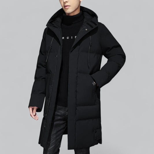 WW | Stilvolle Lange Pufferjacke