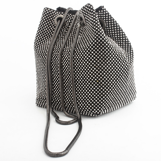 WW | Schultertasche - Schwarz, Silber Gold - Luxus und Vielseitige Ausstrahlung
